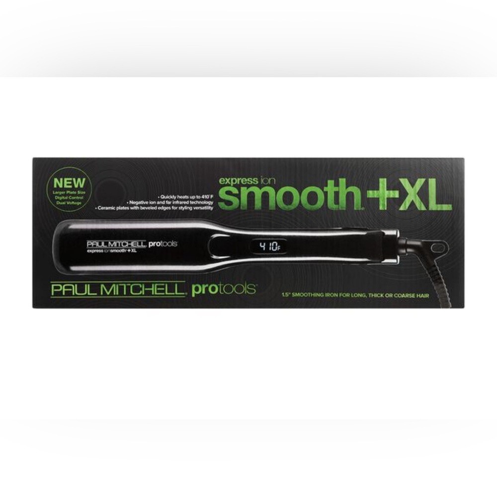 Paul Mitchell Pro Tools Smooth+XL Hair Straightener Flat Iron 1.5” Ceramic